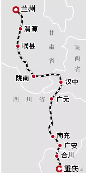 最新！蘭渝鐵路路基工程完成，廣元至重慶北段項目招標