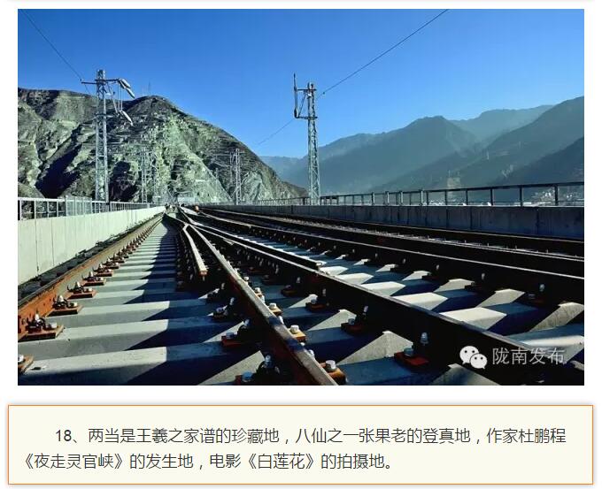 蘭渝鐵路最早由孫中山先生提出？在隴南，你不知道的事兒還有……