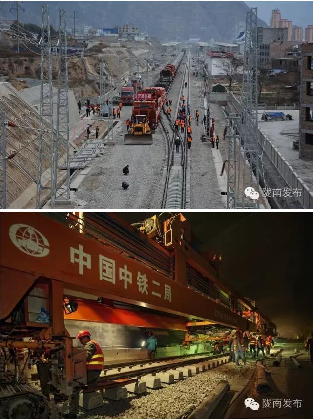 蘭渝鐵路最新進展！除胡麻嶺隧道外已全線鋪通