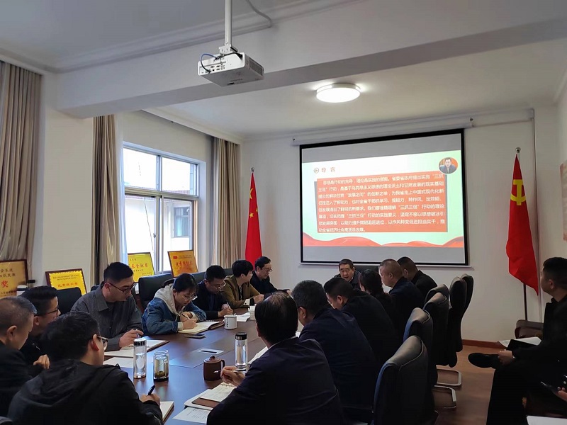 【“三抓三促”行動(dòng)進(jìn)行時(shí)】市龍江城鄉(xiāng)集團(tuán)開(kāi)展“隴南要發(fā)展，我該謀什么”——圍繞“加快集團(tuán)公司高質(zhì)量發(fā)展，我該謀什么”專題研討